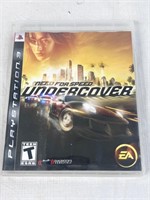 PlayStation PS3 Game Need For Speed UNDERCOVER