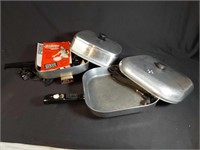 2 Vtg Electric Skillets