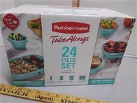 NEW Rubbermaid Take Alongs 24pc Set