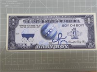 Baby boy Banknote