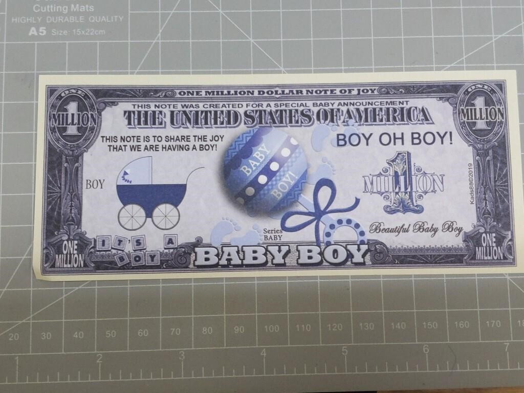 Baby boy Banknote