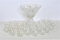 Star of David Punch Bowl Set