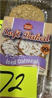 4-6ct soft baked iced oatmeal cookies