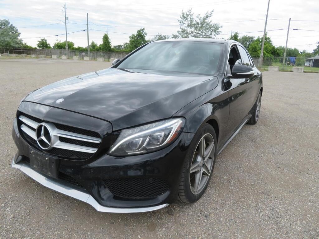 2015 MERCEDES BENZ C-CLASS 220154 KMS