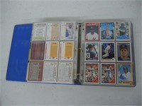 BASEBALL COLLECTOR TRADING CARDS IN ALBUM