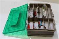 PLANO FISHING TACKLE BOX W/LURES
