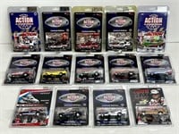 LOT OF (14) NHRA RACING ACTION SERIES COLLECTIBLES