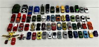 HUGE LOT OF VINTAGE DIE CAST CARS