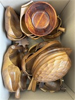 Box of Wooden Utensils, Decor