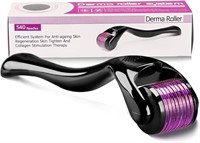 (2Pack) Derma Roller, 540 Needles Titanium 0.75mm