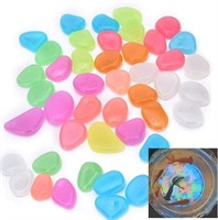 Oubest Glow in The Dark Pebbles/Glow Stones/Glowin