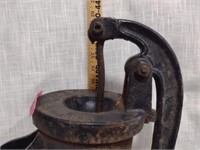 Large Metal Hand Powered Water Pump