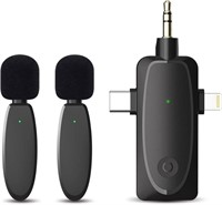 MAXTOP 393FT Mini Wireless Lavalier Microphone