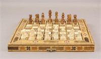 Persian Wooden Chess Set