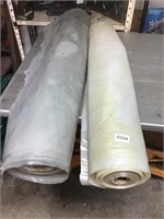 2 big rolls plastic sheeting