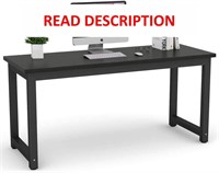 Computer Desk  63*23.6 inch  Black Frame