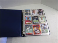 Baseball Card selection; full binder