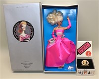 Barbie 1994 35th Anniversary Festival + Pin