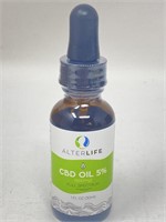New AlterLife Full Spectrum CBD Oil 5% 500mg 1oz