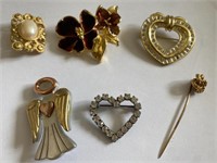 Lot - Misc. Broaches & Pins