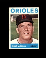 1964 Topps #161 Dave McNally EX to EX-MT+