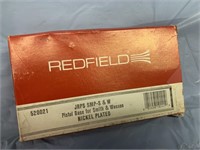 REDFIELD 520021 S&W NICKEL PLATED PISTOL BASE