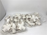 New lot of PVC pipe fittings