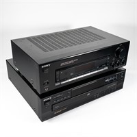 Sony D315 Receiver & Sony CDP-C235 CD Player