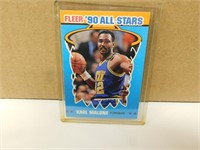 1990 FLEER KARL MALONE ALL STAR BASKETBALL CARD