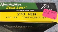(6) Boxes 270 Win Ammo (120) Rds
