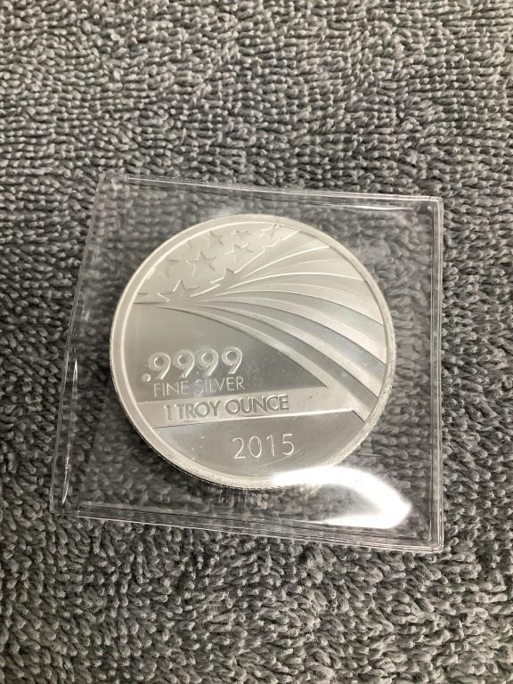 2015 .9999 1 Troy Ounce Silver Coin