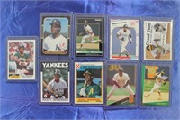 10-Rickey Henderson Baseball Cards