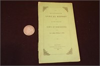 1855 Annual Report Finances of Town of Dorchester