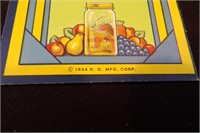 1933-34 Chicago World's Fair Canning Book by Kerr