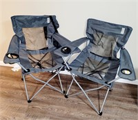 2 x Wenzel Mesh Captain Bag Chairs - Like New