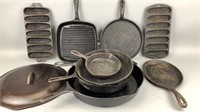 Large Selection of Cast Iron Cookware