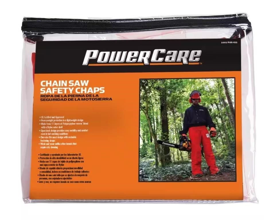 Pro Saw Safety Chaps by Powercare **CONDITION