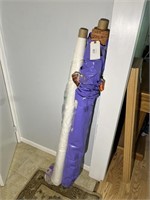 2 ROLLS OF FABRIC UNKOWN LENGTHS