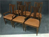 Wood Chairs w/ Woven Seats