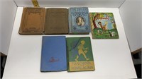 6 VINTAGE BOOKS INCLUDING CA. STATE SERIES 1917-19