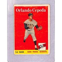 1958 Topps Orlando Cepeda Rookie Low Grade