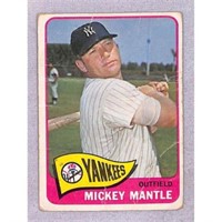 1965 Topps Mickey Mantle Low Grade