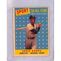 1958 Topps Ernie Banks Allstar