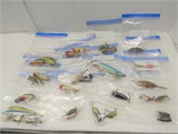 Good Assortment of (29) Vintage Fishing Lures and