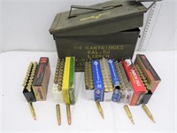 Military Ammo Can Containing Assorted Ammunition