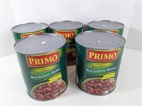 NEW Primo Red Kidney Beans (2.84L x5)