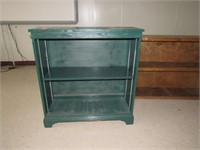 Green Wooden Bookcase