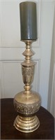 James Mont Style Solid Brass Candle Holder