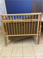 Wooden Baby Crib