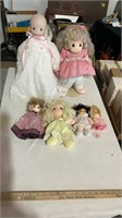 Precious moments collector dolls, precious
